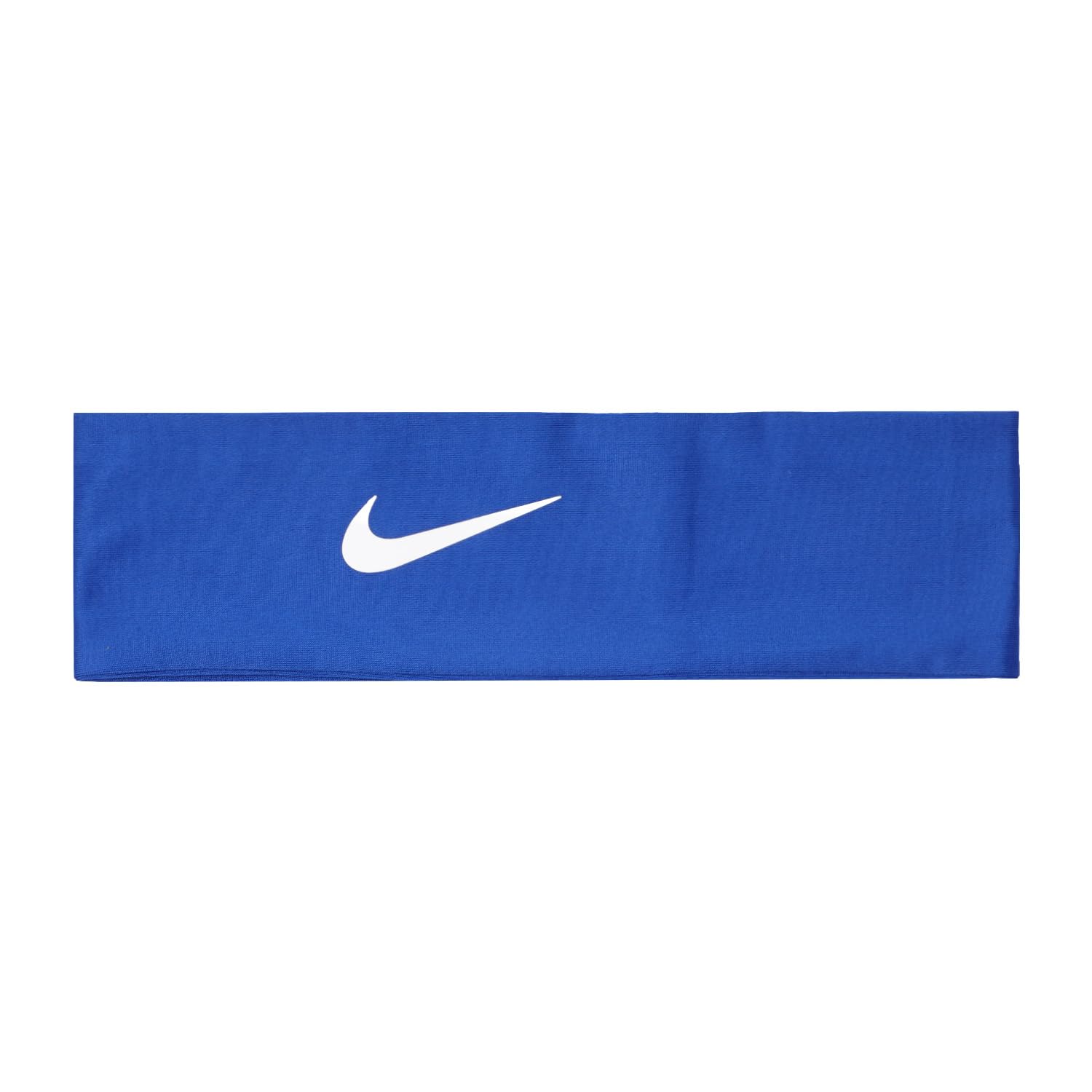Nike Men's Dri-Fit Fury Classic Headband, Running, Fitness, Training, Sports Hairband, Sweat-Wicking, Game Royal/White/White, One Size