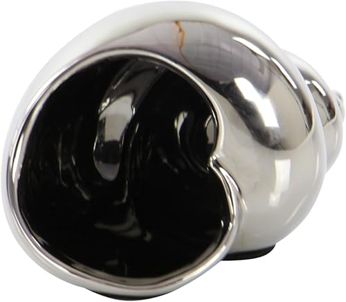 Miniatura 9 de Deco 79 Estatuas decorativas de cerámica para decoración del hogar, juego de 3 figuras decorativas de 7 pulgadas, 7 pulgadas, 5 pulgadas de ancho,