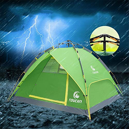 Carpa automática portátil para camping resistente al UV miniatura 3