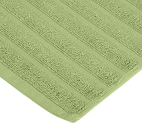 Tapis de bain absorbant Superior en coton fini les pieds froids sur le carrelage - 4