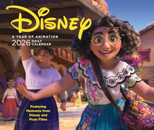 Disney A Year of Animation 2026 Daily Calendar