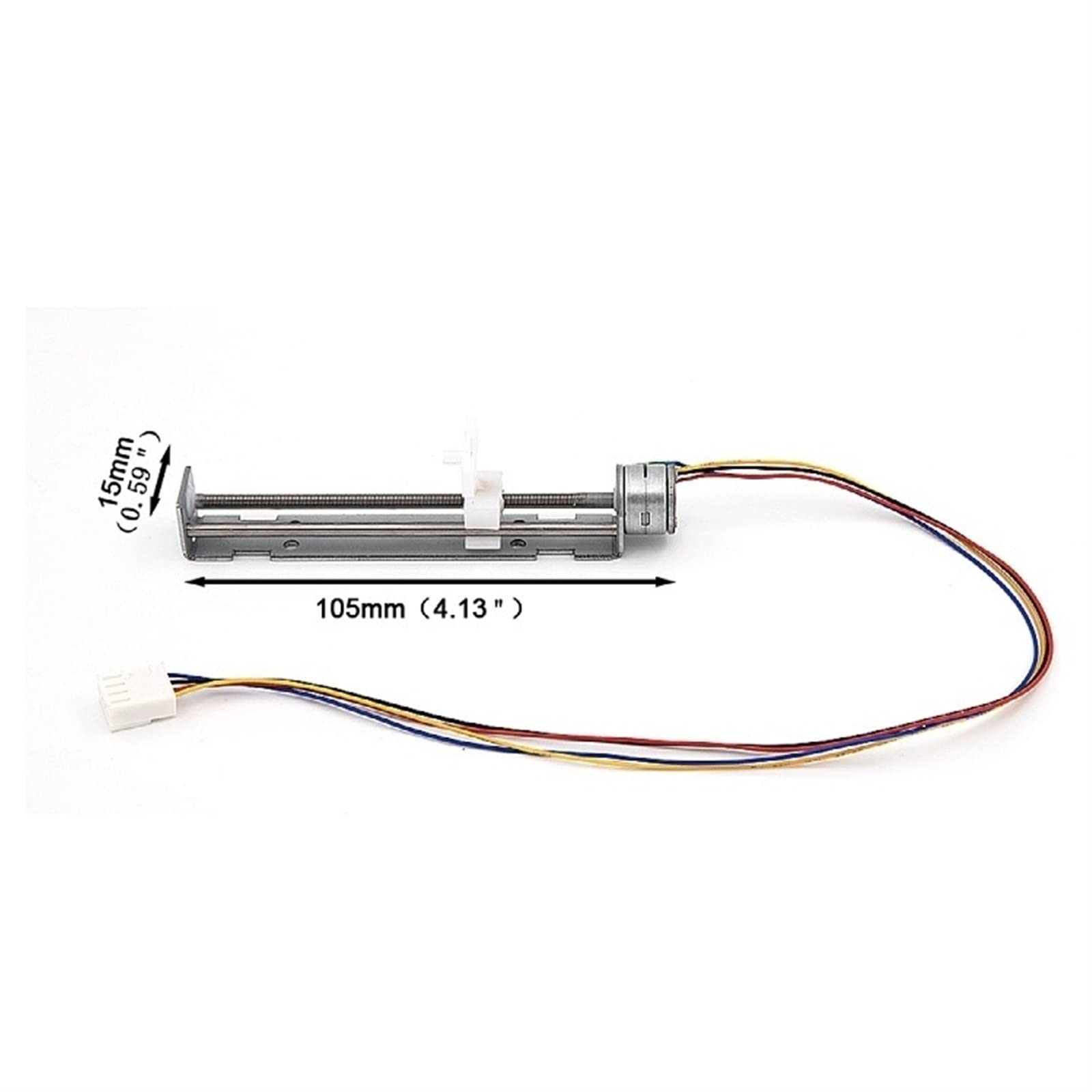 Glissement De Phase Mini Moteur Pas à Pas à Vis Rond, Moteur Pas à