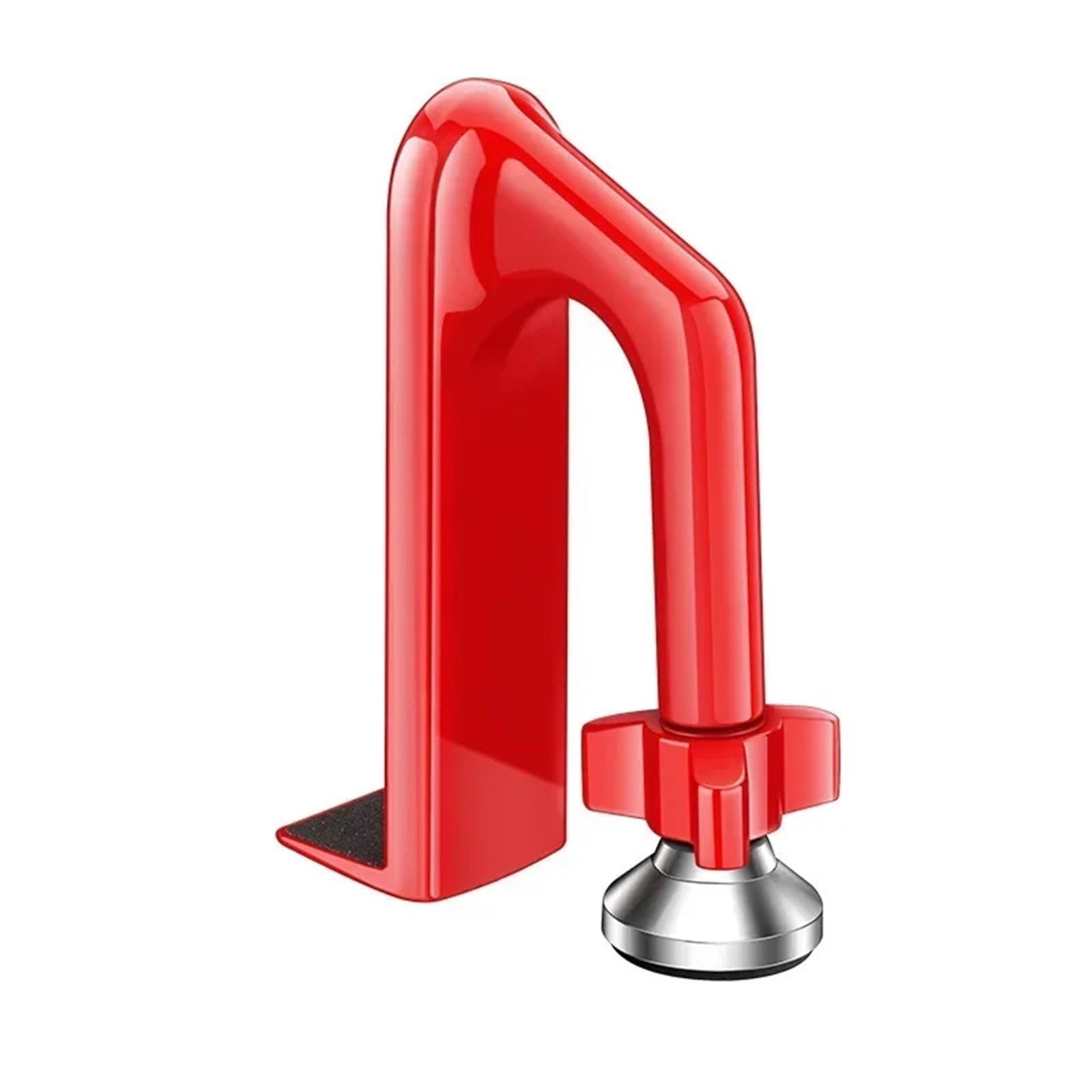 Dsfihjo Red Portable Alarm Door Stopper Wedge Door Stop Blocker Alarm(Red)