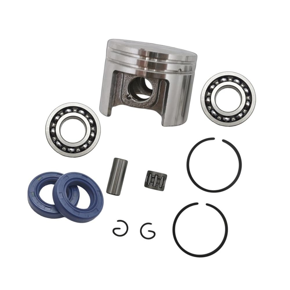 Kit cojinete cigüeñal anillos de pistón 38 mm reparación MS180 018
