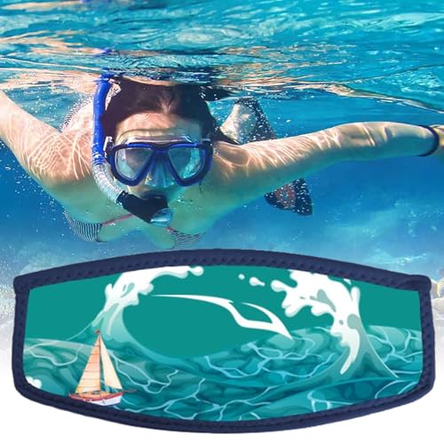 Sangle de lunettes de plongée anti-cheveux emmêlés housse de rechange