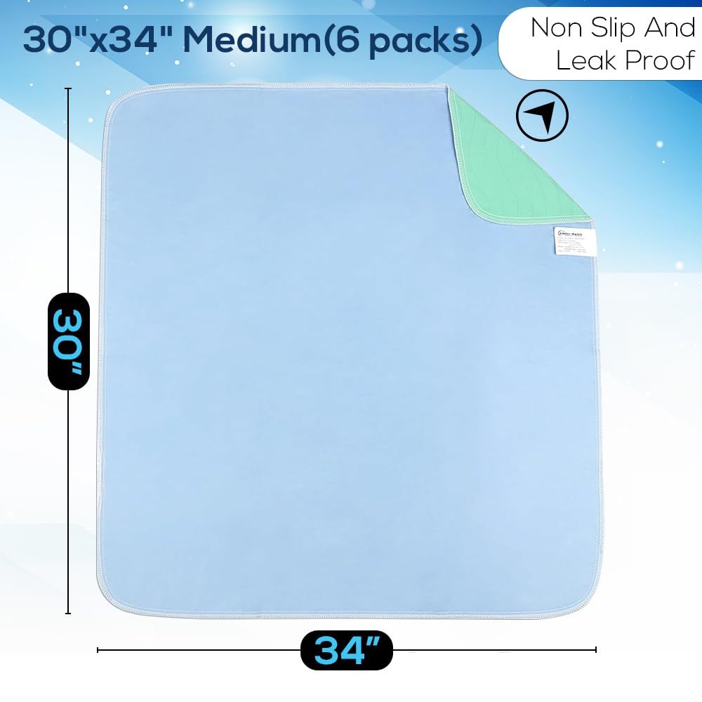 SIMPLIMAGIC Protective Pads Washable Underpads Heavy
