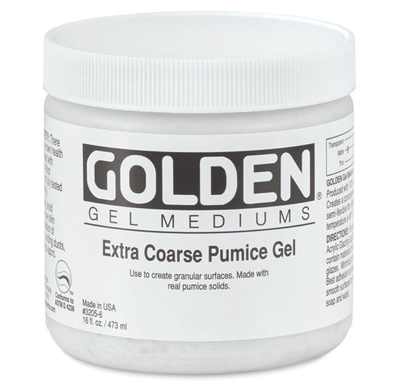 Golden Mortier Stone Ponce Large Grain (Pumice Gel) 473 ml
