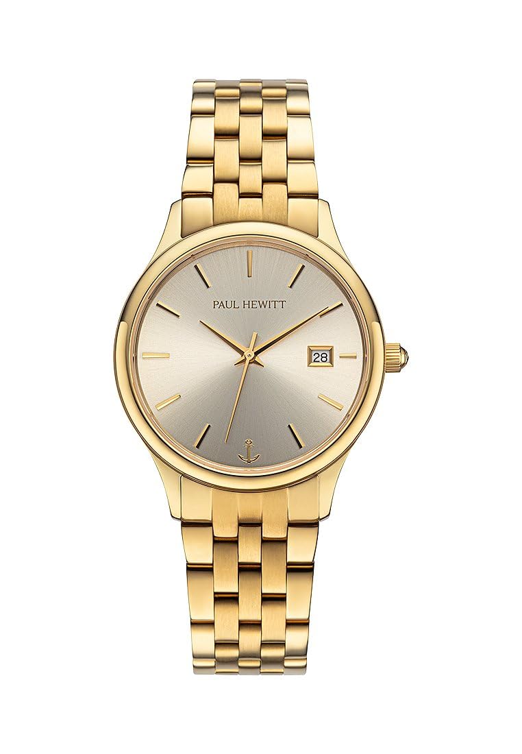 PAUL HEWITT Onda Date Analog Dial Color Cream Women's Watch - PH004385