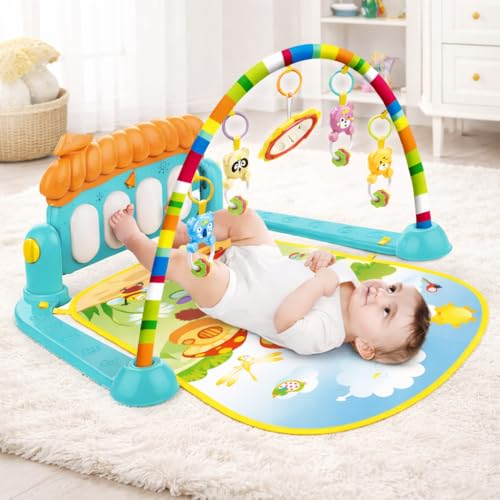 ToysBuddy Kick and Play Multi-Function ABS High Grade Plastic Pia...