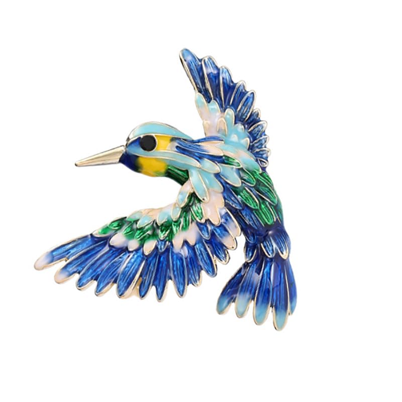 Image of Animal Bird Brooch Pins for Women Rhinestone Lapel Pin Accessories Blazer Dress Denim Jacket Birthday Wedding Jewelry Gifts
