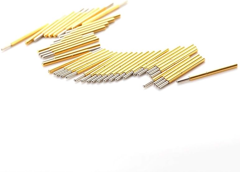 100Pcs P50B 0,5mm Speerspitze Leiterplatte Federkontaktstifte Stift Goldton 16mm 100Pcs P50B 0,5mm Speerspitze Leiterplatte Federkontaktstifte Stift Goldton 16mm