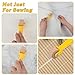 Quilting Seam Roller 2.3 cm Wallpaper Roller Seam Roller for Quilting Sewing Seam Roller Tool with Easy to Grip Handle for Print, Ink, Home Decoration
