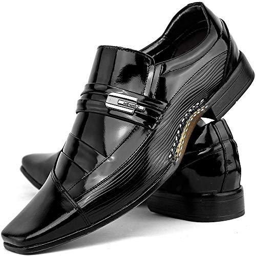Sapato Social Neway Masculino Preto