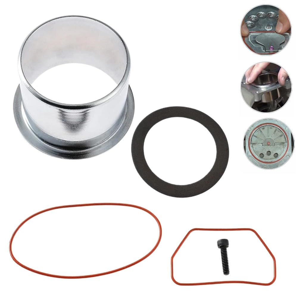 Kit di riparazione per manicotti cilindri compressore d'aria, 5 pezzi, in