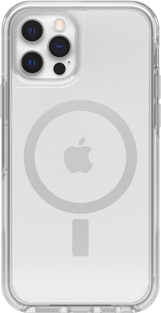OtterBox Cover Symmetry Plus MagSafe per iPhone 12/12 Pro, Trasparente | Custodia con MagSafe Trasparente, resistente a urti e cadute, sottile, testata 3x norme MIL-STD 810G
