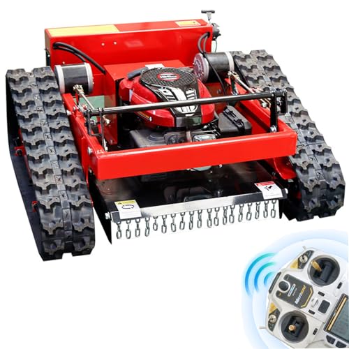 OKVEQUIP Remote Controlled Lawn Mower, VOK550 Cutting Machine with 45&deg; Slope Capability, Adjustable...