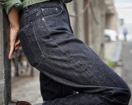 Amazon | BLKSMTH (ブラックスミス) Loren Denimセルビッジ ブラック 