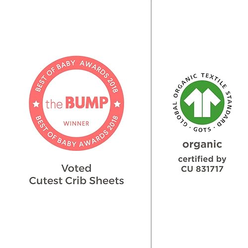 Miniatura 6 de Burt's Bees Baby - Sábana bajera ajustable para cuna, unicolor, 100% algodón orgánico, para colchones estándar de cuna y cama de niños pequeños,