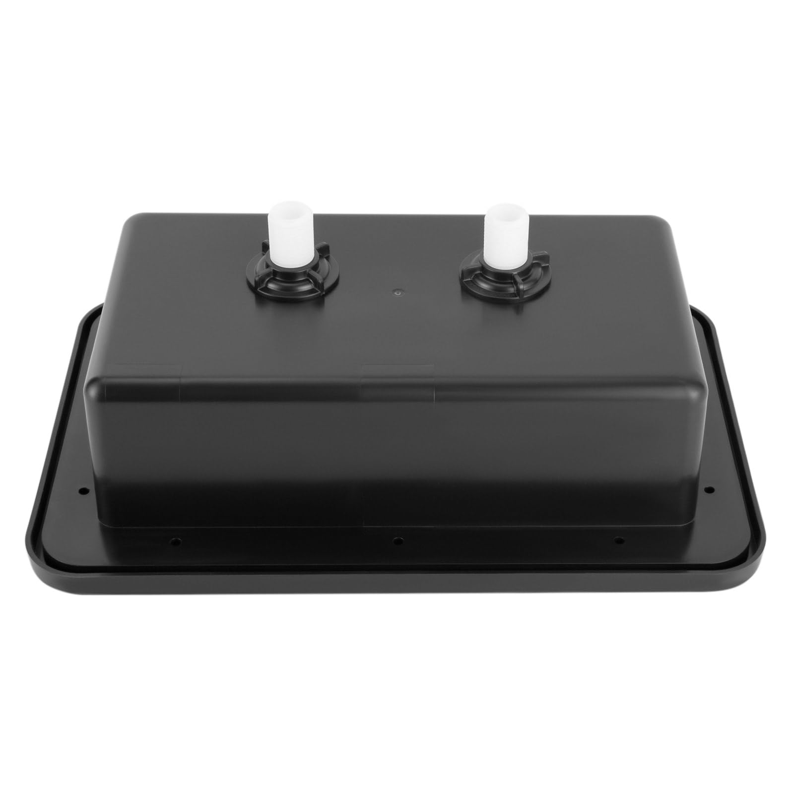 Kit doccia per camper, doccia da esterno per camper, doccia da campeggio con trattamento dell'acqua calda e fredda e tubo flessibile da 4,92 m, per barca, camper, roulotte (nero)