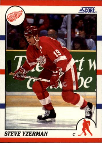 Amazon.com: 1990 Score Hockey Card (1990-91) #3 Steve Yzerman