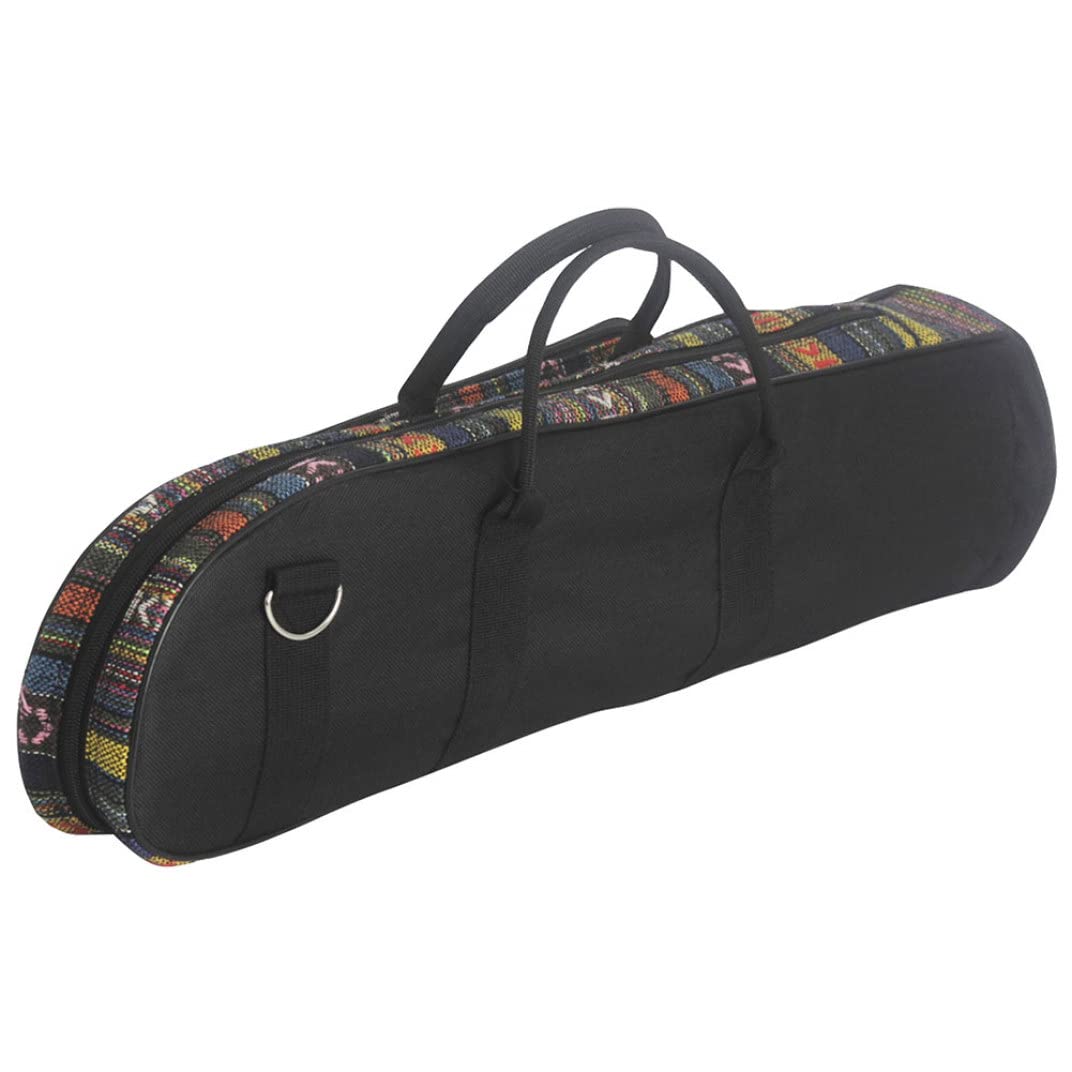 Sac de transport pour trompette étui souple en tissu Oxford avec ceinture d'épaule Double fermeture éclair pour Instrument de musique