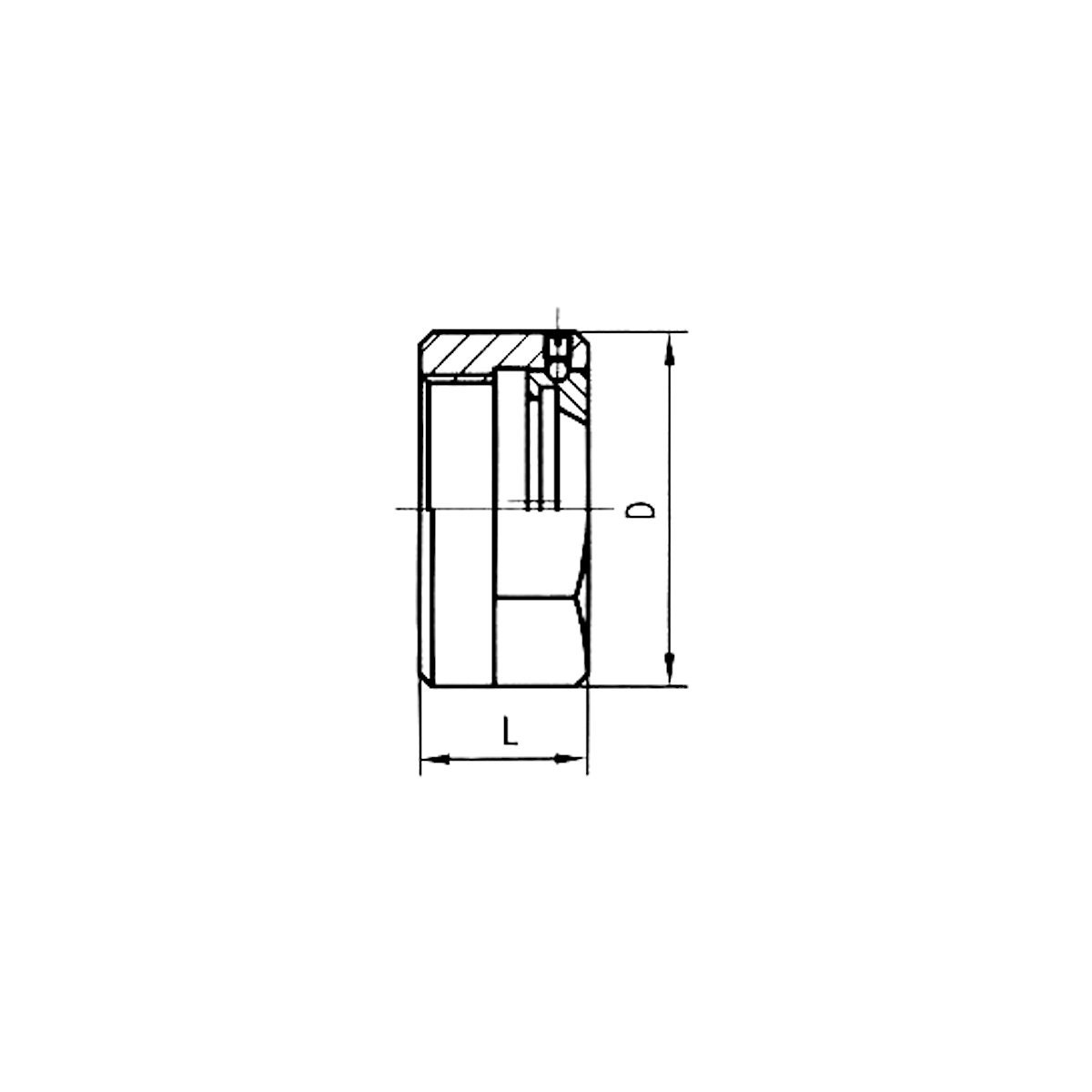 HHIP Pro-Series - Tuercas portabrocas tipo A 18.000 RPM ER (varios tamaños de rosca: M14 x 0,75 – M22 x 1,50), M22 x 1.50, 1