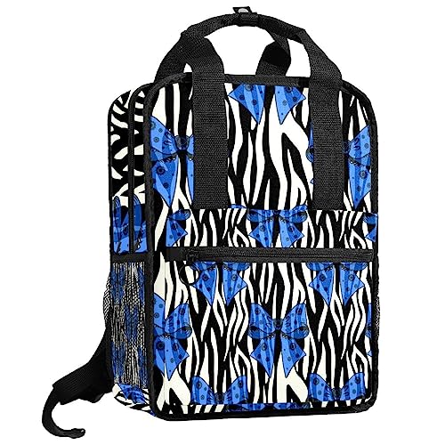 Sac à dos motif zèbres contre le mal de dos grâce aux bretelles réglables enfant