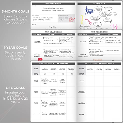 Clever Fox Planner Pro – Weekly & Monthly Life Planner To Increase Productivity, Time Management And Hit Your Goals – Organizer, Gratitude Journal – Undated, 1 Year – Softcover, 8.5X11″ (Grey) #TOP4