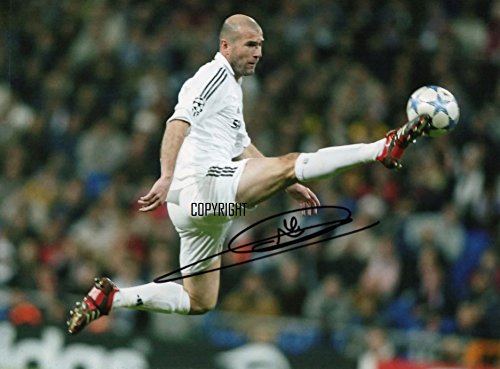 Autographe Zinedine Zidane - Collection