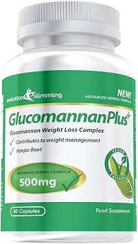 Glucomannan Plus Fibre Capsules - for Appetite Control