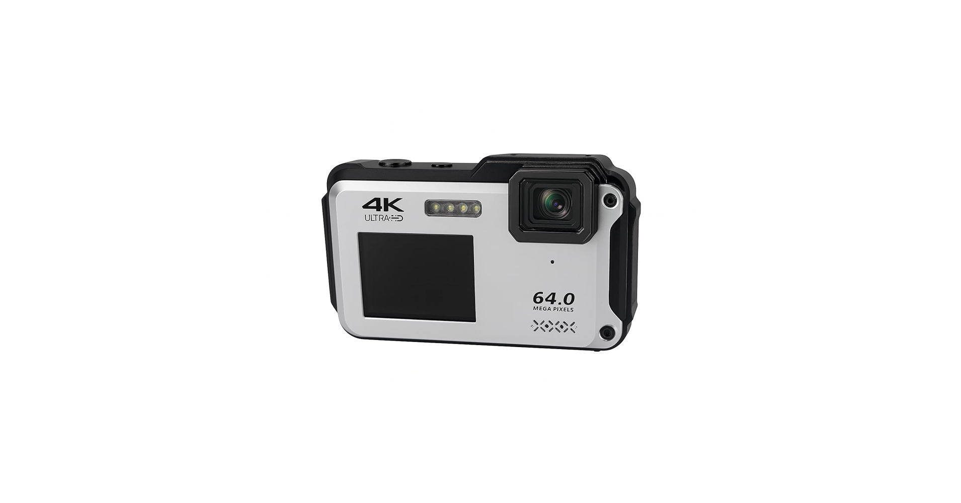 Amazon | 【FaCLOSS公式】4K対応 防水デジタルカメラ｜IP68防塵