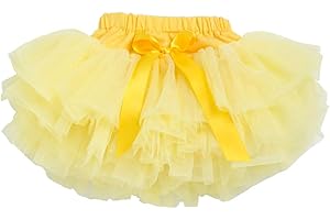 Adorable Yellow Tutu Skirt for Baby Girls: Twirling Magic!