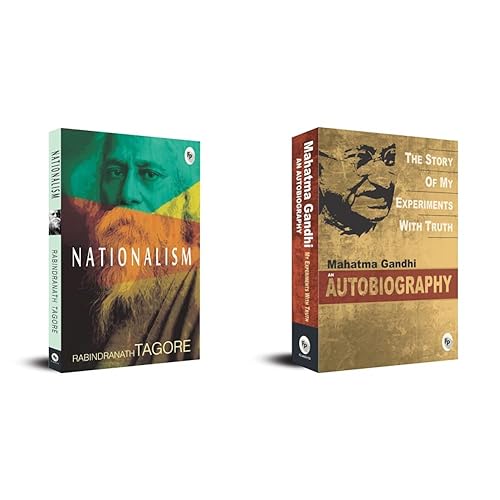 Nationalism + Mahatma Gandhi Autobiography: The Story Of My Experiments With Truth(Set of 2 Books)