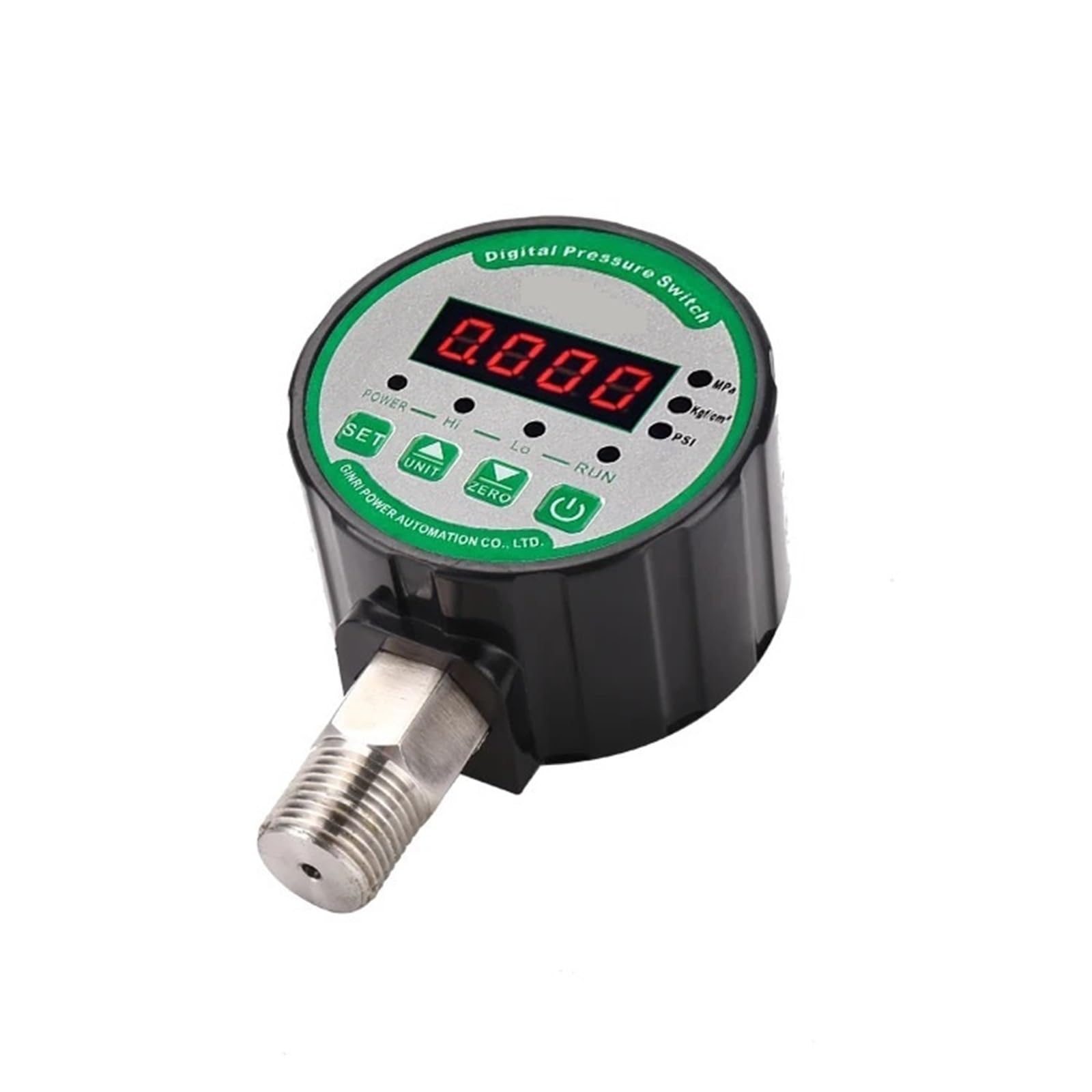 Manómetro de interruptor presión Digital DPR-S80 0-10Mpa NPT1/4 G1/4 para compresor aire agua y aceite,Medición de precisión