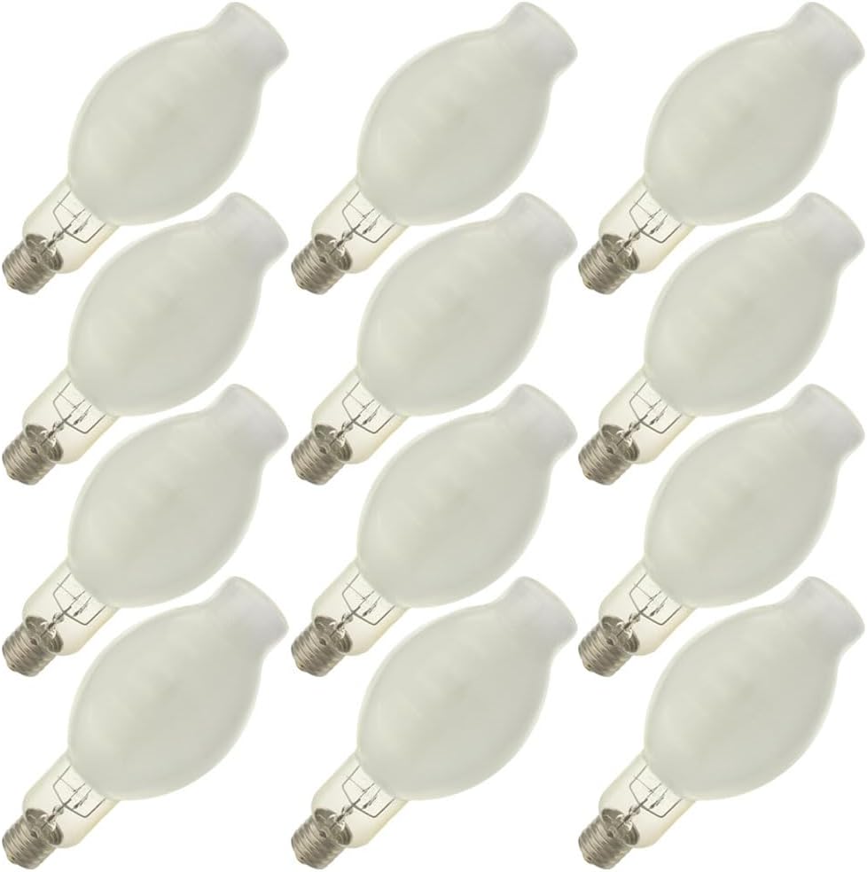 MH400/C/U, 400 Watt, White Metal Halide HID Light Bulb (12 Pack)