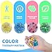 Loomi 4PCS Skin Picking Fidget Pads Toys- Silicone Sensory Picking Pads for Digging, Peeling & Facial Scratching - Includes Transparent Storage Box