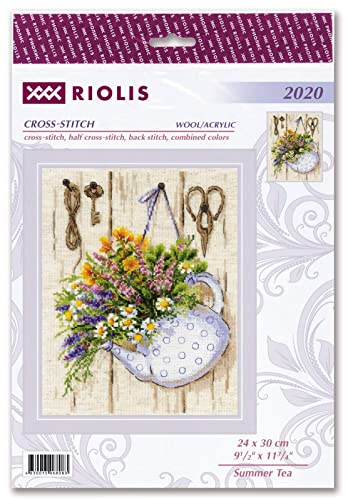 Kit point de croix complet RIOLIS pour une pause créative et relaxante - 2