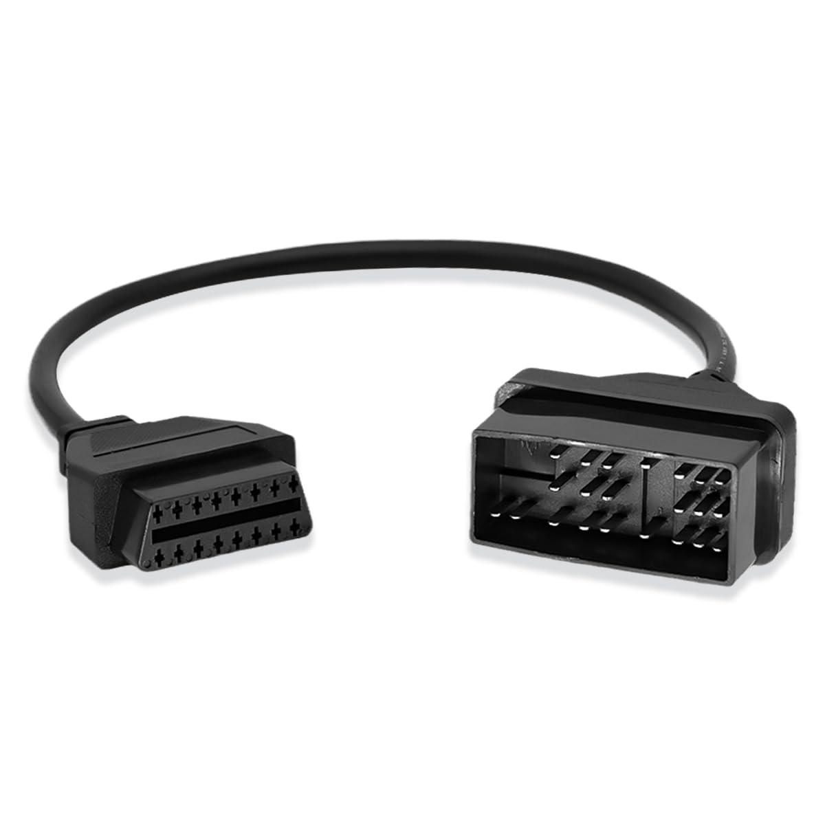 PARANNIC OBD2 Adapter Cable for Toyota Vehicles 22Pin OBD2 16Pin to OBD1 22Pin OBDII Car Diagnostic Connector Compatible with OBD II Diagnostic