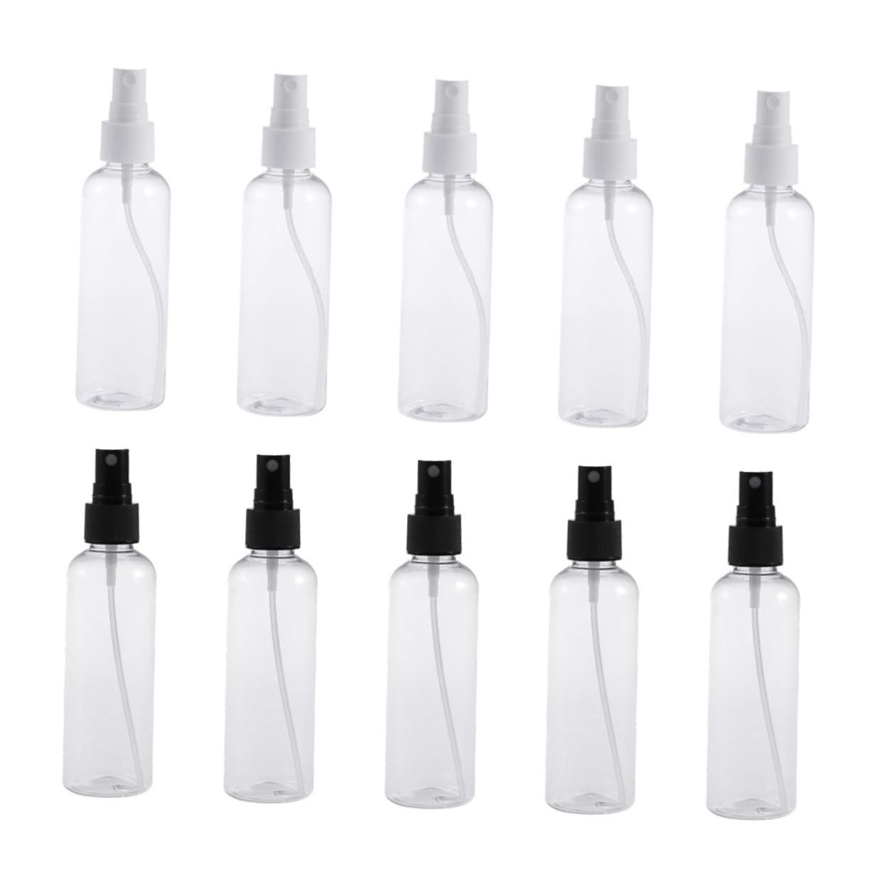 FRCOLOR 20pièces Flacon Vaporisateur Portable Transparent De Bouteilles Rechargeables Avec Spray Pour Voyage Et Cosmétiques