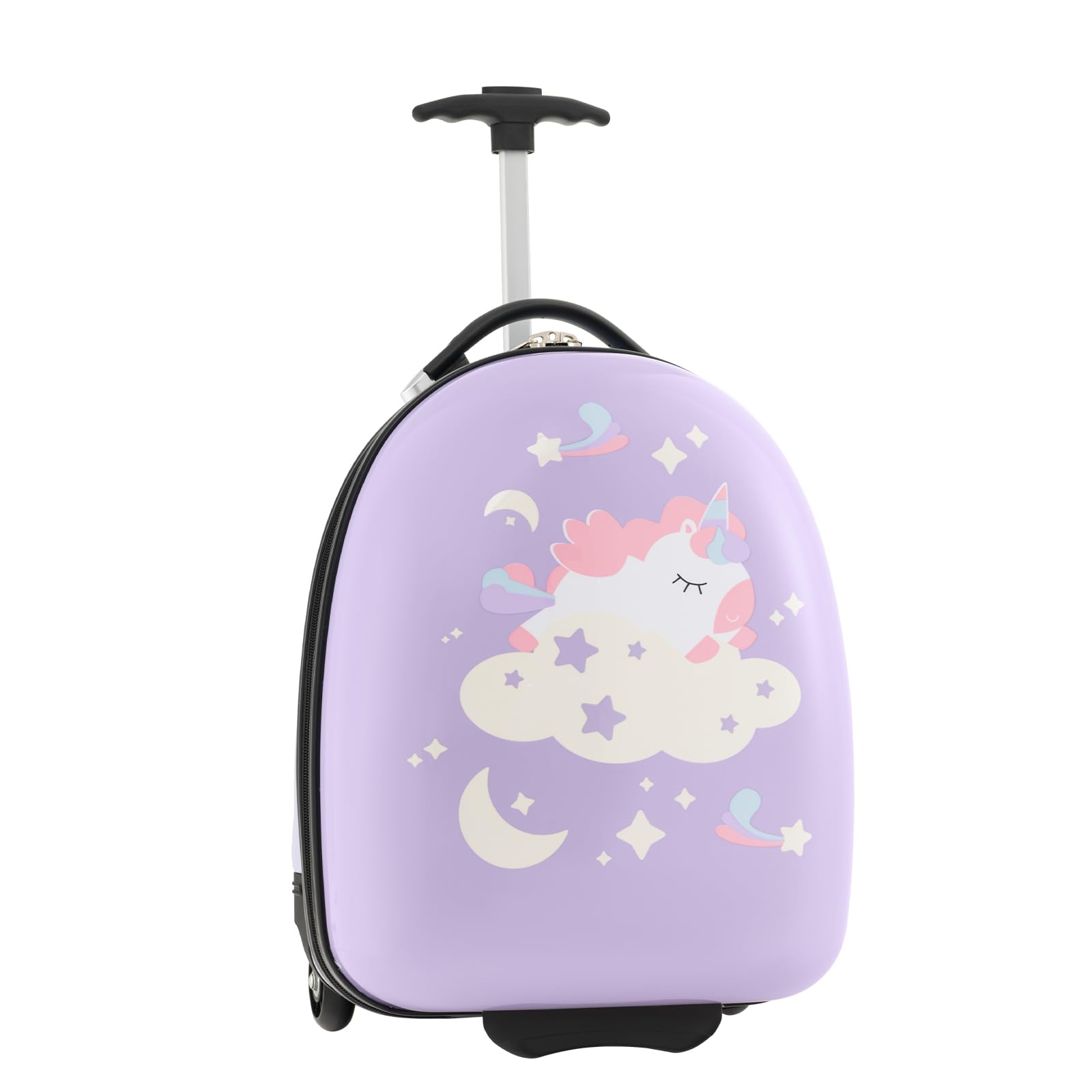 SOARS Valise Enfant 16", Valise Cabine Enfant à roulettes avec Poignée Télescopique Réglable à 2 Niveaux, Matériau Sûr, Imperméable et Durable, Léger de 1,5 KG, Cadeau pour Garçon et Fille 3+ Ans