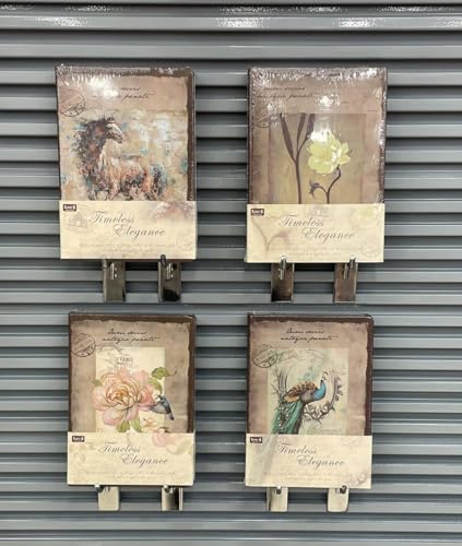 Image of Parshya Vintage Retro Journal Diary A5 Size Hard Cover Notebook for Women & Men, Antique Horse, peacock, flower Design Writing Journal, Personal Diary, Scrapbook, Travel Journal, Gift Notebook, 114 Pages (Peacock)