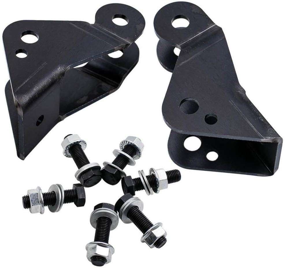 Rear 3 Inch To 5 Inch Drop Lowering Kit Compatible With C1500 Silverado Pick Ups 2WD 1988 To 1998(black)