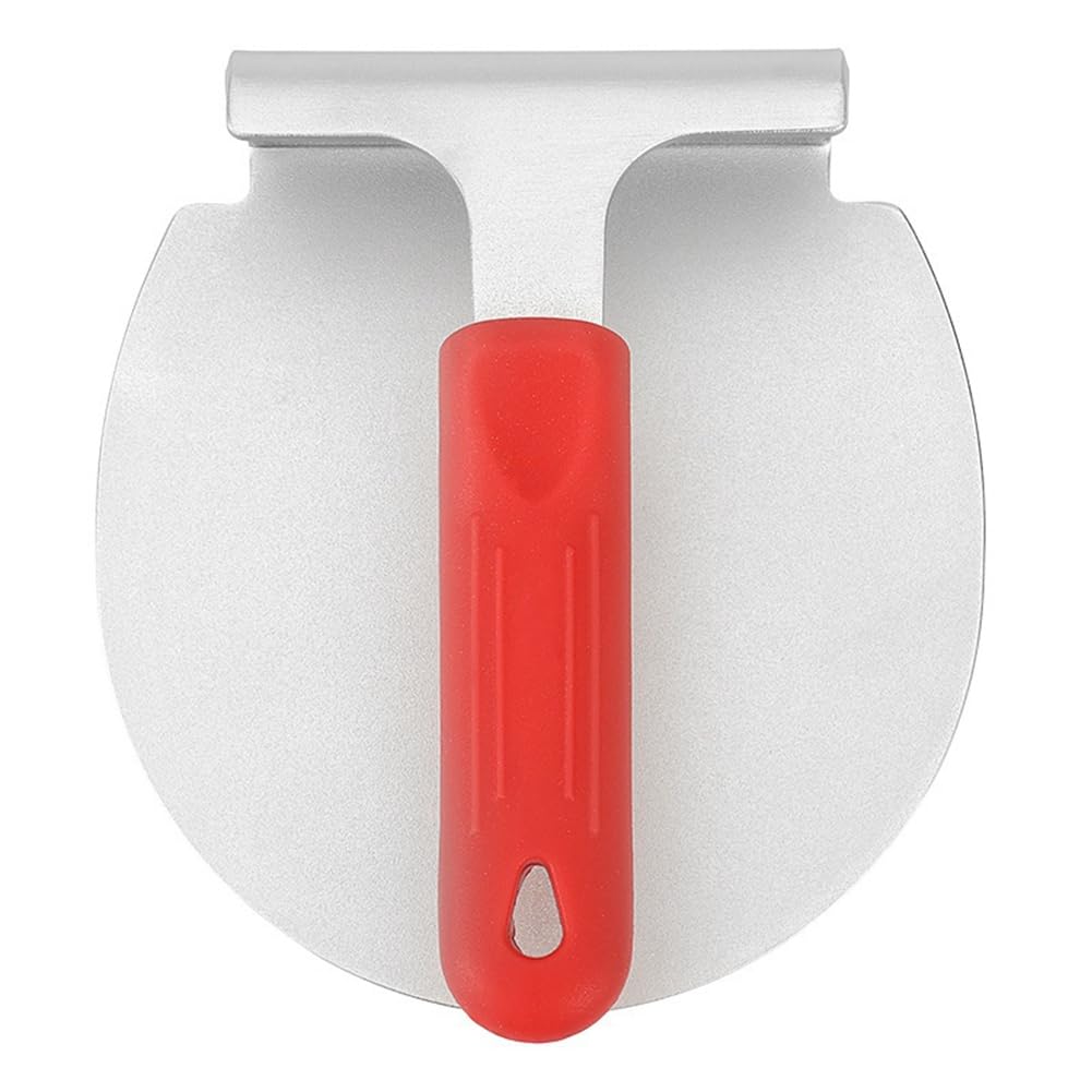 Burgerpresse 15,4 cm Edelstahl Hamburger-Patties-Maker mit Silikongriff für Steaks und Sandwiches