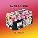 PRIME HYDRATION Variety - ICE POP, Strawberry Banana, Lemonade, Sports Drinks, Electrolyte Enhanced for Ultimate Hydration, 250mg BCAAs, B Vitamins, Antioxidants, Low Sugar, 12 Fl Oz, 15 Pack