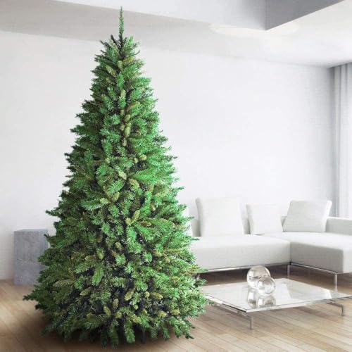 BAKAJI Albero di Natale Super Folto New (TF) Verde Ecologico PVC,...