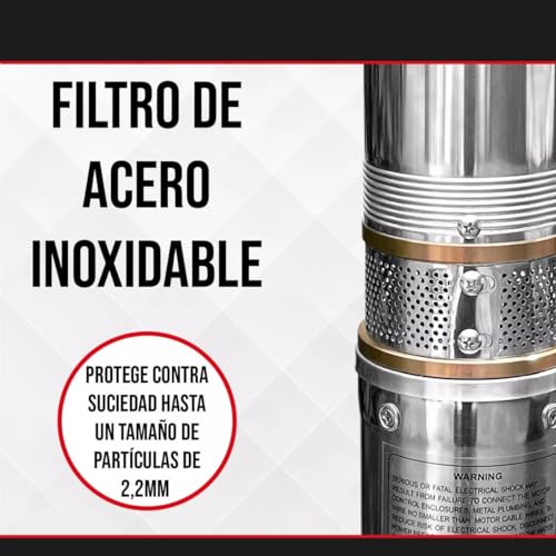 La Mejor Selección de Bombas sumergibles acero inoxidable tabla con los diez mejores. 15 Imagen adicional