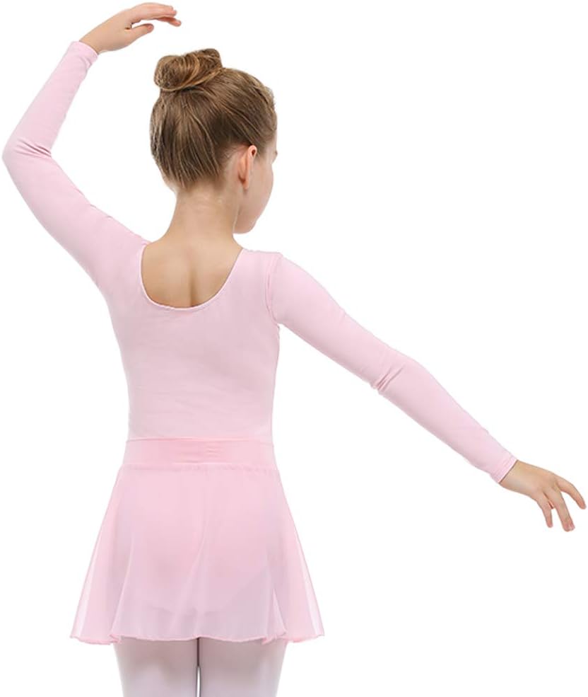 Stelle Girls Ballet Leotards Toddler Dance Outfit Combo with Pull on Skirt and Tights (Toddler/Little Kid/Big Kid) - Image 3