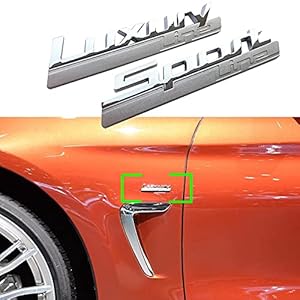 Chenyu Electronics Metalen auto kant sticker for E90 E46 E39 F30 F34 F34 E53 E92 M3 GT 2/3/4/5/7 Serie Logo Luxe Sport…