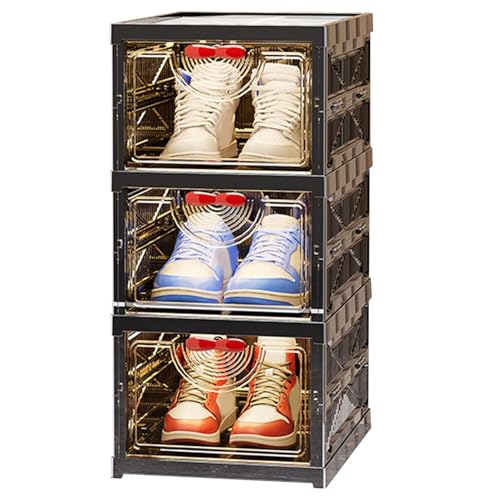 Étagère à chaussures pliable pour entrée et salon | Rangement modulable
