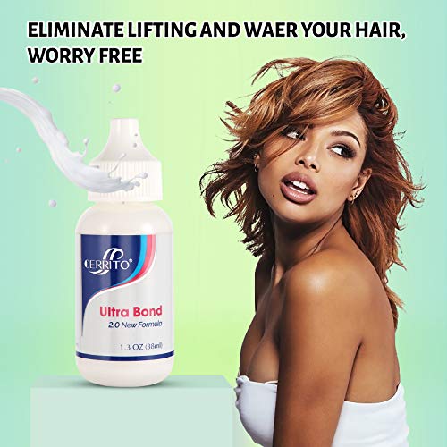 image for CERRITO Lace Glue 1.3OZ Waterproof Wig Glue, Lace Front Glue for Wigs,